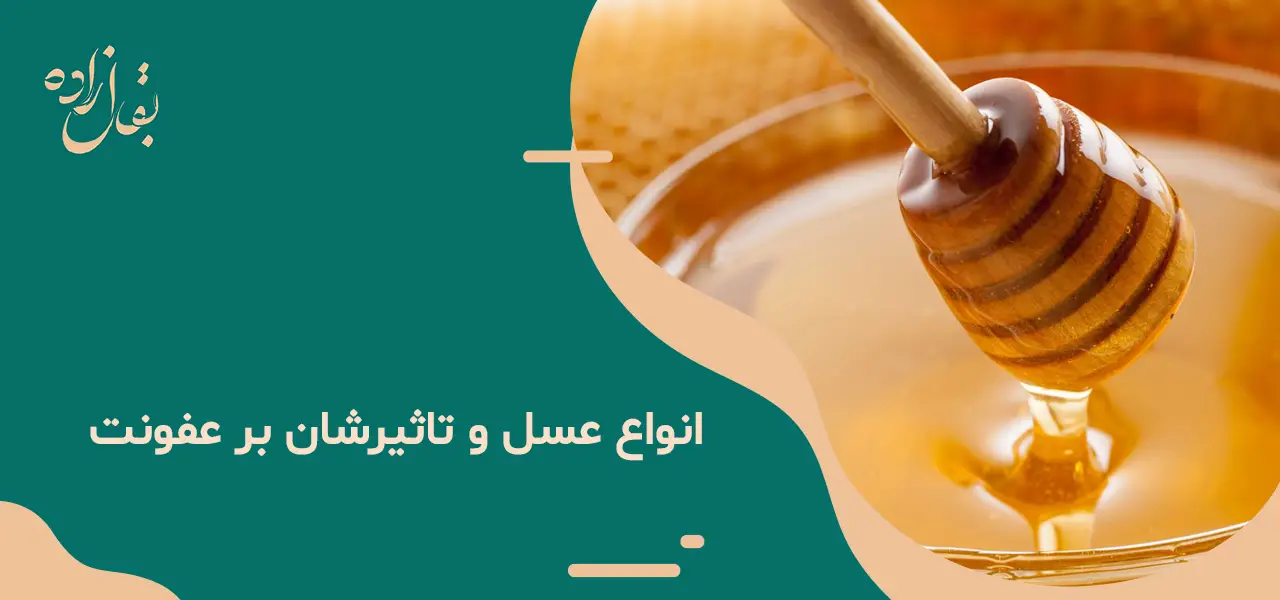 فواید عسل برای عفونت بدن فواید عسل برای عفونت بدن